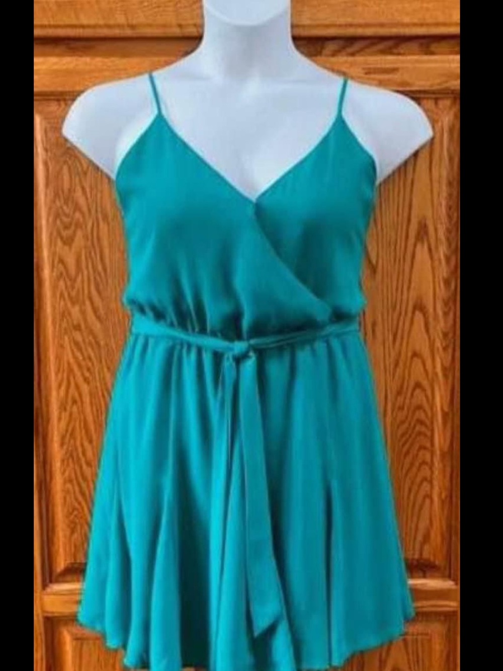 Women’s Forever 21 Teal Dress, Size Large